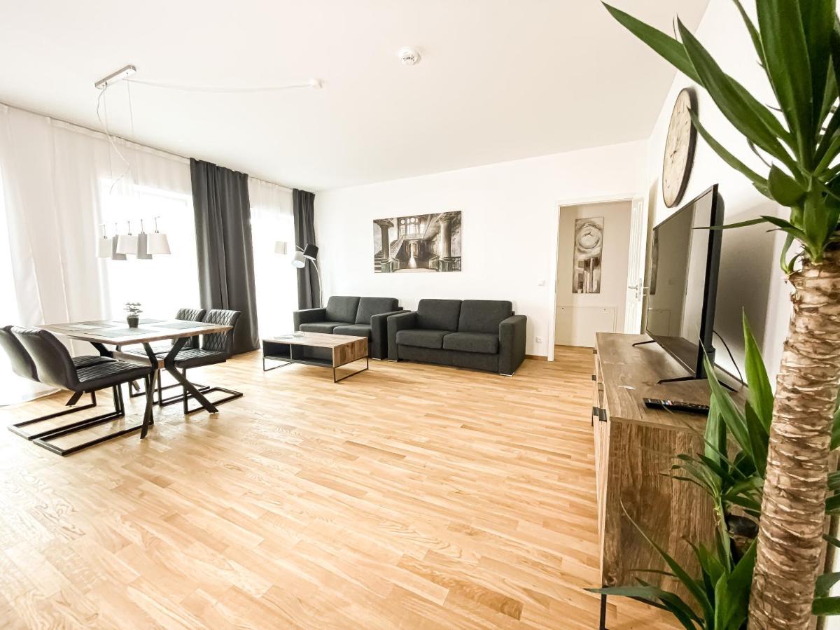 Modernes Luxus-Apartment Im Leipziger Zentrum Exterior photo