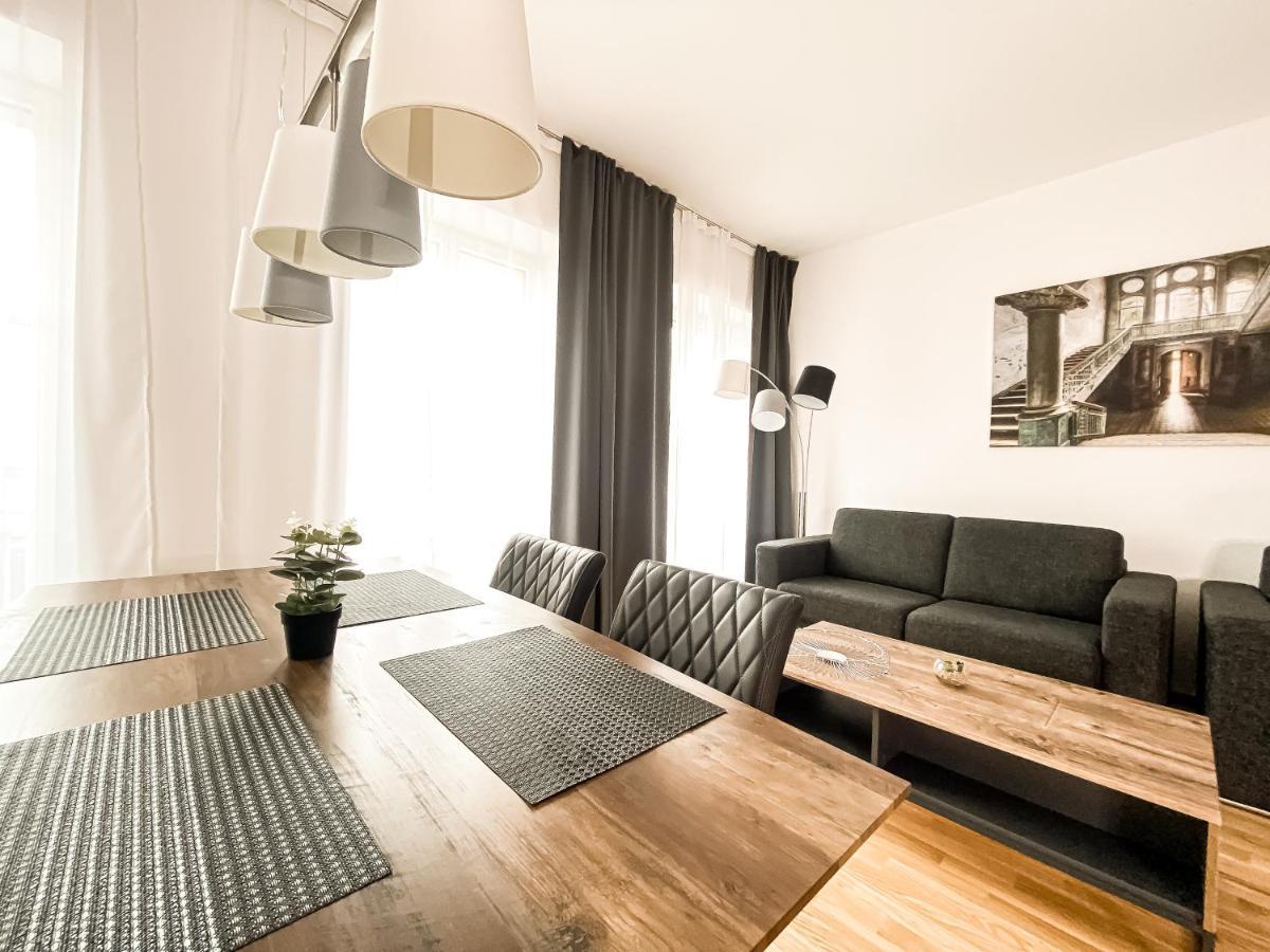 Modernes Luxus-Apartment Im Leipziger Zentrum Exterior photo