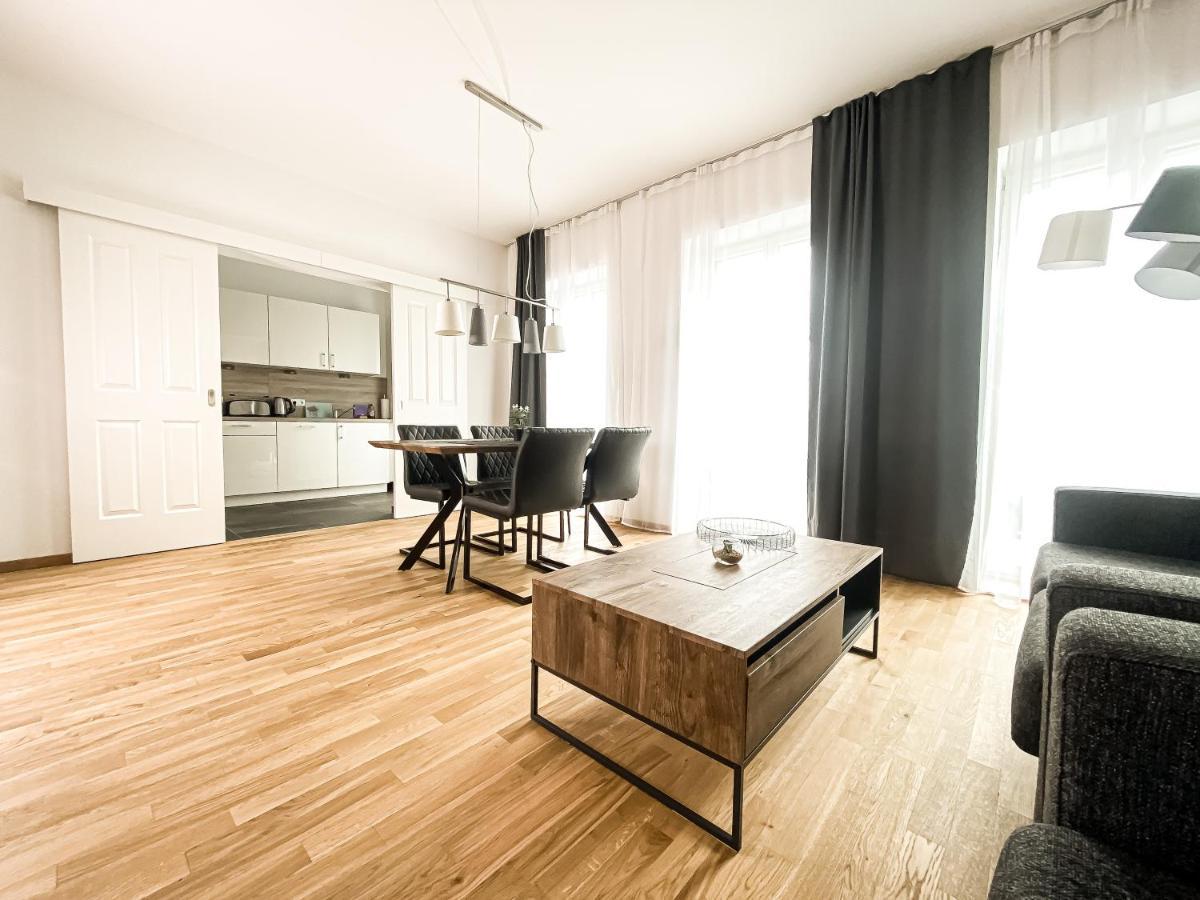 Modernes Luxus-Apartment Im Leipziger Zentrum Exterior photo