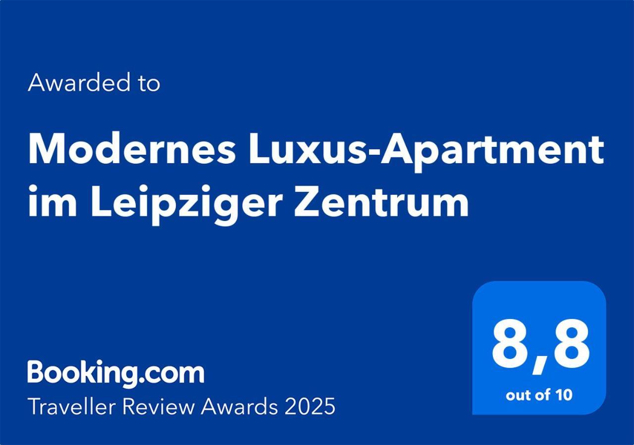 Modernes Luxus-Apartment Im Leipziger Zentrum Exterior photo